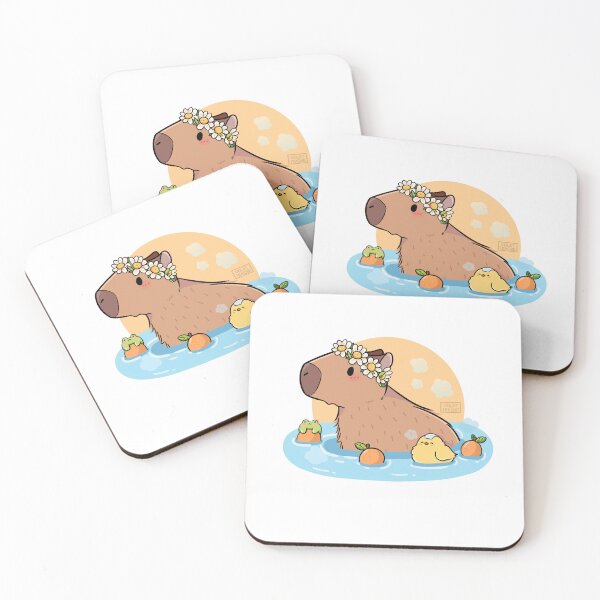 Item preview, capybara chill designed and sold by Violetrashie.