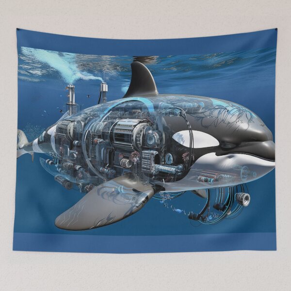 Item preview, Cutaway View of a Cybernetic Orca 1 designed and sold by Richard-Y.
