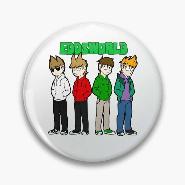 Eddsworld Matt I Am Matt Customizable Soft Button Pin Women Brooch Funny  Fashion Lover Badge Cartoon Metal Lapel Pin Clothes