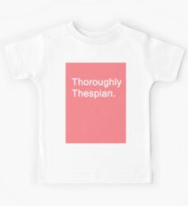 Thoroughly Thespian! Kids Tee
