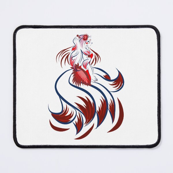 Item preview, 9-Tailed Fox Demon Yokai designed and sold by Mimignonne.