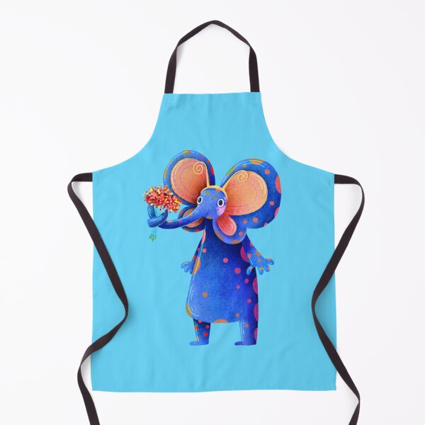 Item preview, Cute Elephant Pretending To Be A Butterfly designed and sold by Martyna Kamieńska.