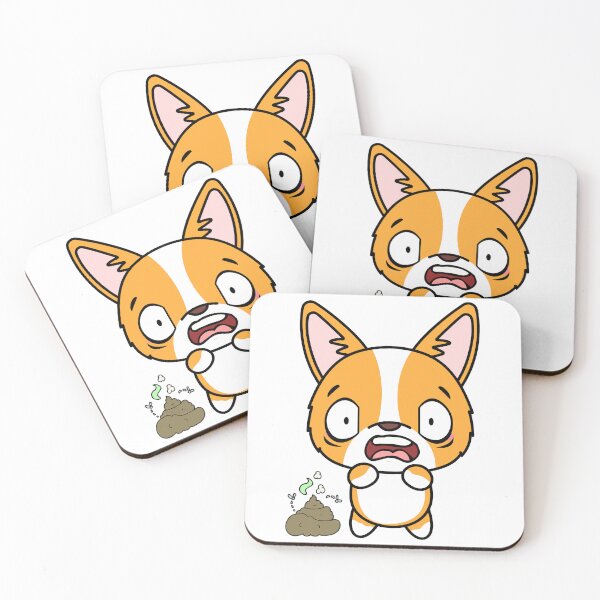 Item preview, Funny Corgi smells stinky poo designed and sold by Pet Station.