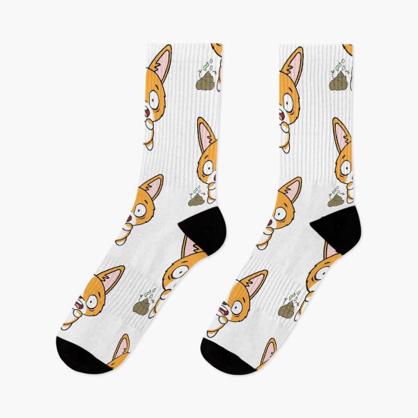 Item preview, Funny Corgi smells stinky poo designed and sold by Pet Station.