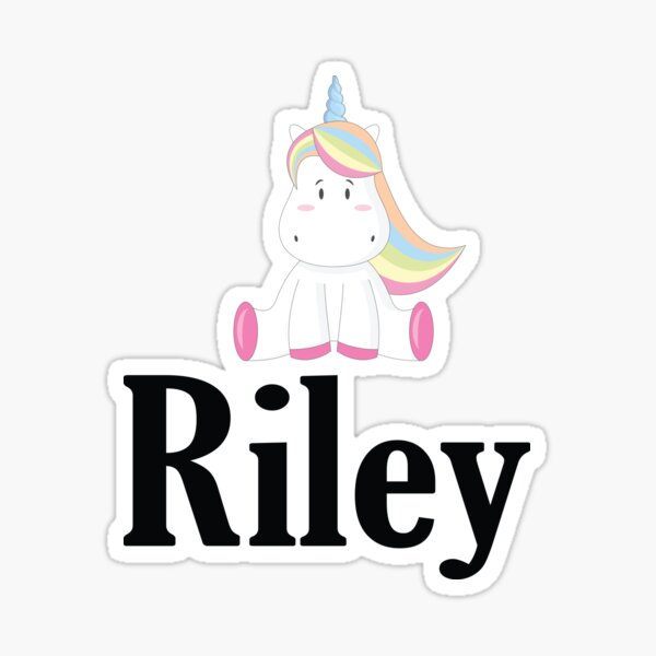 Riley, unisex name coloring page printable game