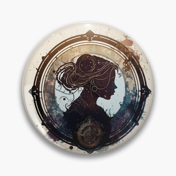 Item preview, Steampunk Astrology (Aquarius) #2 - Sticker and T-Shirt Design designed and sold by MindAsylum.