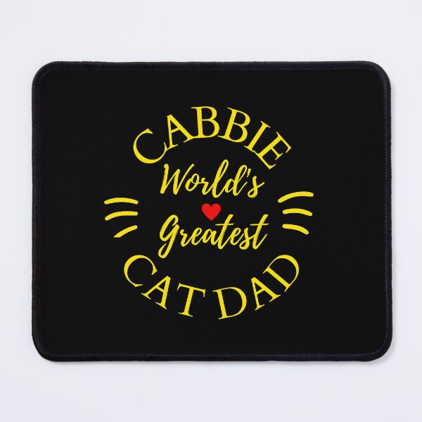 Item preview, Worlds Greatest Cabbie And Cat Dad designed and sold by McThingummy.