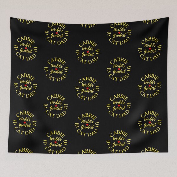Item preview, Worlds Greatest Cabbie And Cat Dad designed and sold by McThingummy.