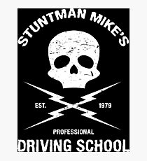 Stuntman Mike's Driving School Photographic Print