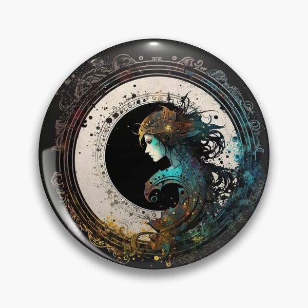 Item preview, Steampunk Astrology (Aquarius) #3 - Sticker and T-Shirt Design designed and sold by MindAsylum.