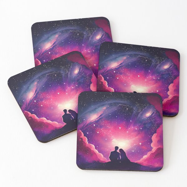 Item preview, Magic Love #9 romantic watercolor painting designed and sold by LollyShineART.