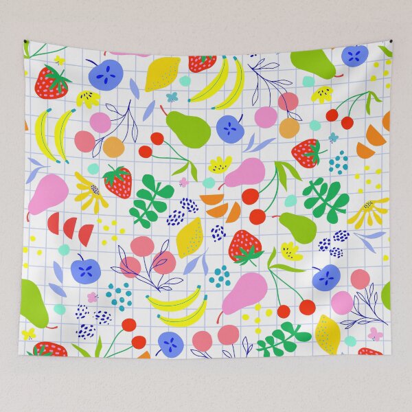 Item preview, Ditsy Fruity & Summery Pattern designed and sold by Dominiquevari.