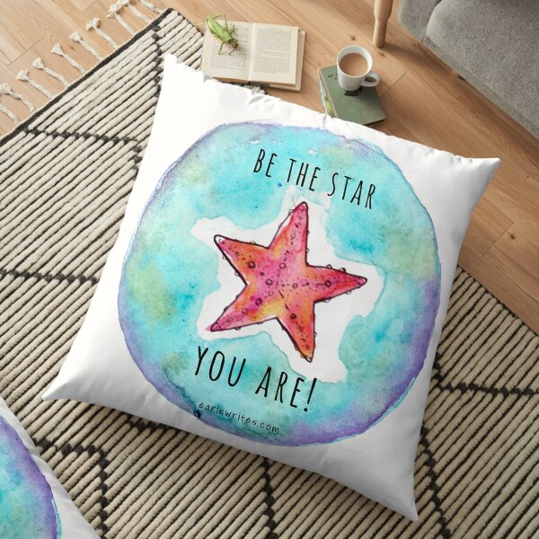 Be the Star you Are! Floor Pillow