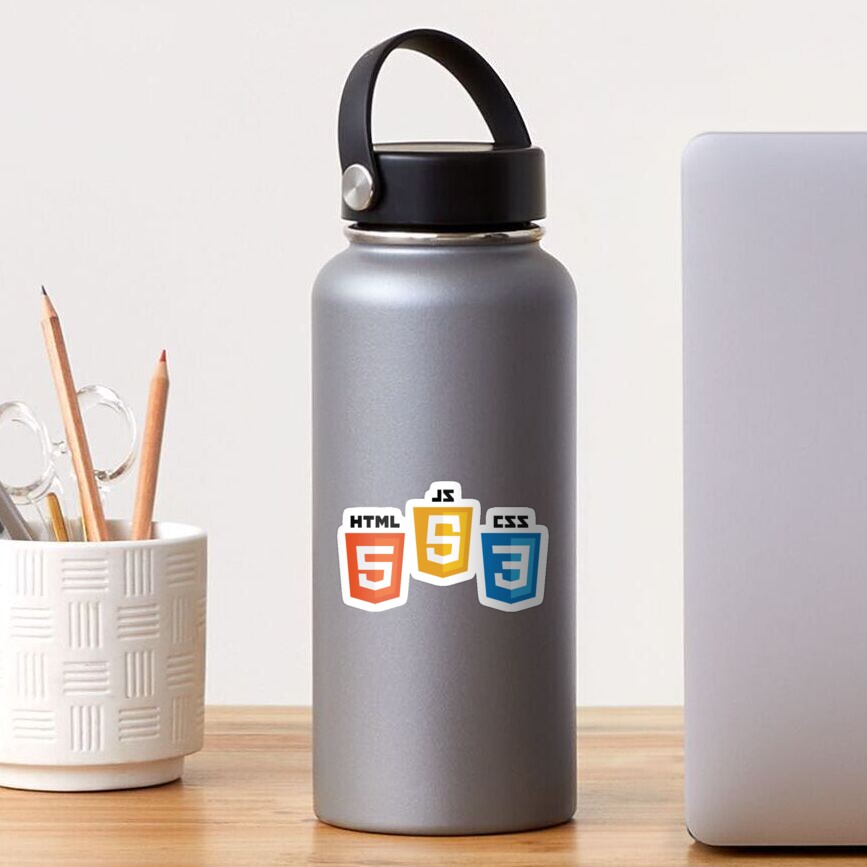 Essential Web Development HTML CSS JAVASCRIPT Sticker
