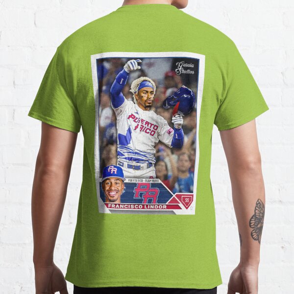 Francisco Lindor - Puerto Rico baseball card Classic T-Shirt for Sale by  Garcia-Studios