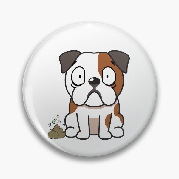Item preview, Funny Bulldog smells stinky poo designed and sold by Pet Station.