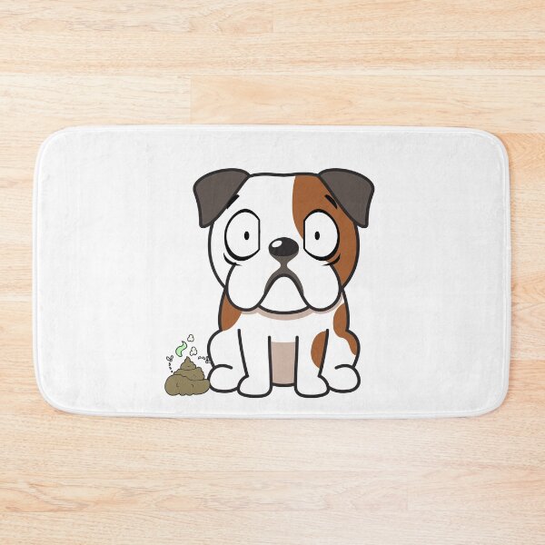 Item preview, Funny Bulldog smells stinky poo designed and sold by Pet Station.