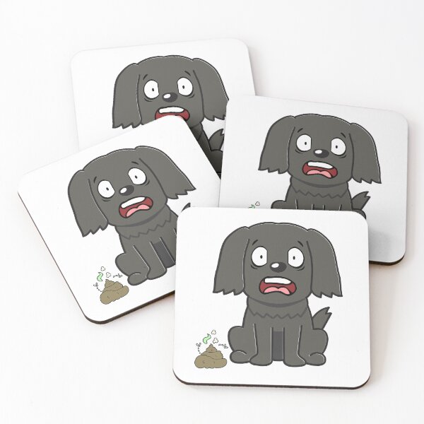 Item preview, Funny Black dog smells stinky poo designed and sold by Pet Station.