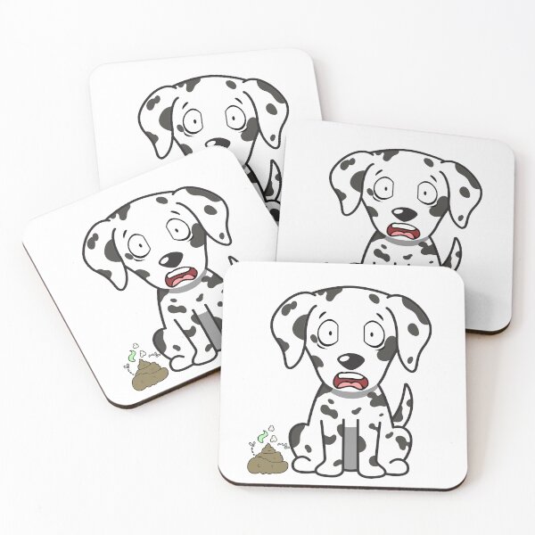 Item preview, Funny Dalmatian smells stinky poo designed and sold by Pet Station.