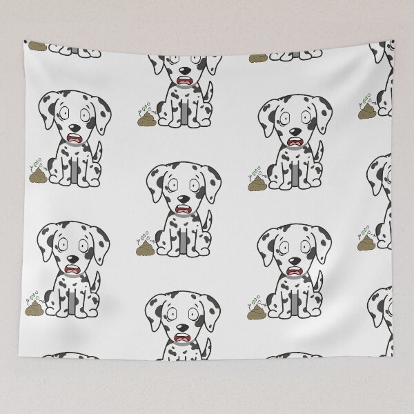 Item preview, Funny Dalmatian smells stinky poo designed and sold by Pet Station.
