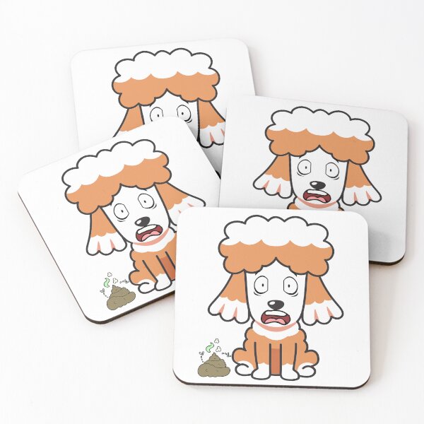 Item preview, Funny Brown dog smells stinky poo designed and sold by Pet Station.