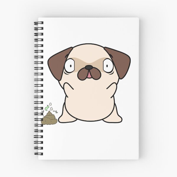 Item preview, Funny Pug smells stinky poo designed and sold by Pet Station.