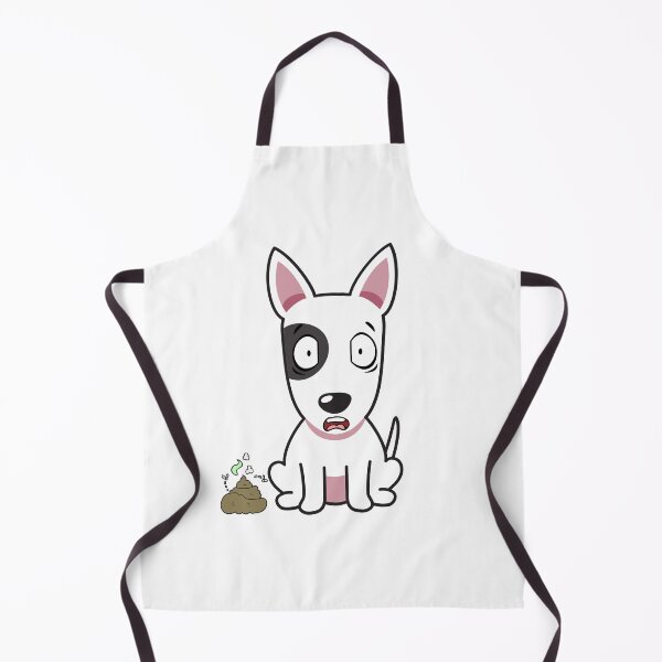 Item preview, Funny Bull Terrier smells stinky poo designed and sold by Pet Station.