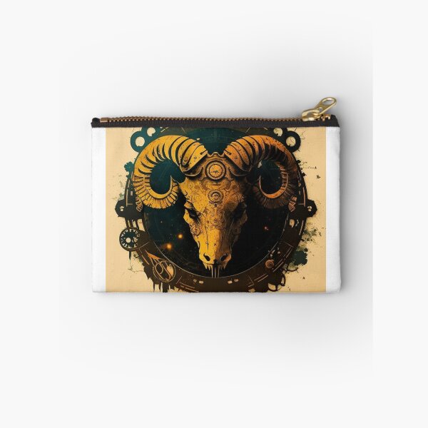 Item preview, Steampunk Astrology (Aries) #4 - Sticker and T-Shirt Design designed and sold by MindAsylum.
