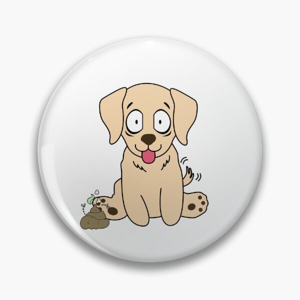 Item preview, Funny Retriever smells stinky poo designed and sold by Pet Station.
