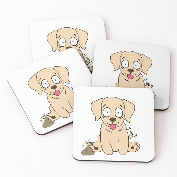 Item preview, Funny Retriever smells stinky poo designed and sold by Pet Station.