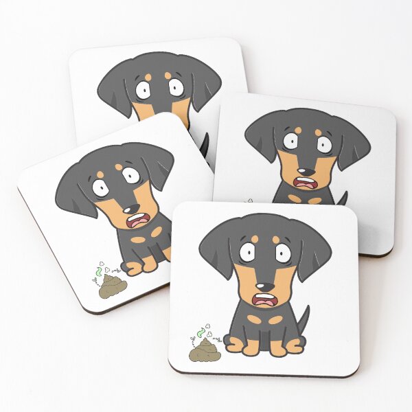Item preview, Funny Dachshund smells stinky poo designed and sold by Pet Station.