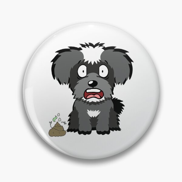 Item preview, Funny Schnauzer smells stinky poo designed and sold by Pet Station.