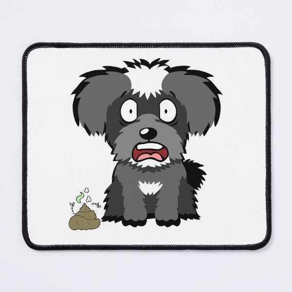 Item preview, Funny Schnauzer smells stinky poo designed and sold by Pet Station.