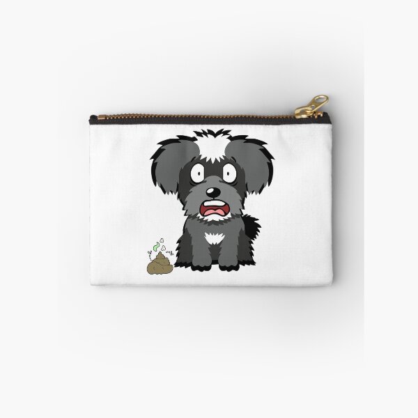 Item preview, Funny Schnauzer smells stinky poo designed and sold by Pet Station.