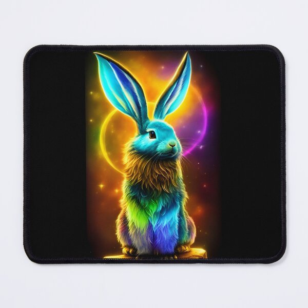 Item preview, Funny colorful bunny, designed and sold by Tw1nsAIArt.
