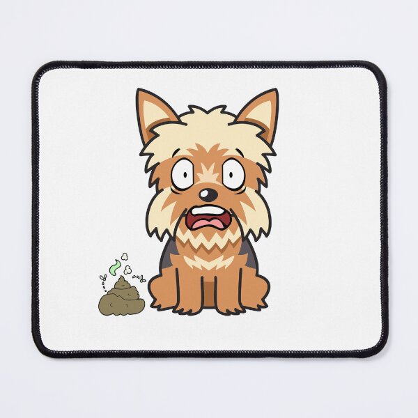 Item preview, Funny Yorkshire Terrier smells stinky poo designed and sold by Pet Station.