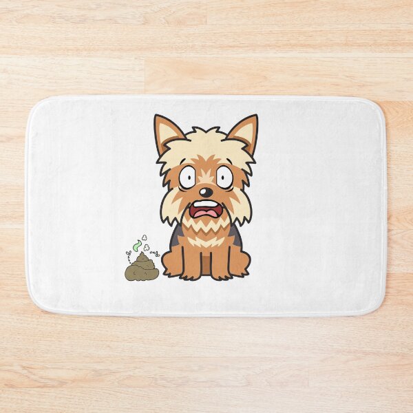 Item preview, Funny Yorkshire Terrier smells stinky poo designed and sold by Pet Station.