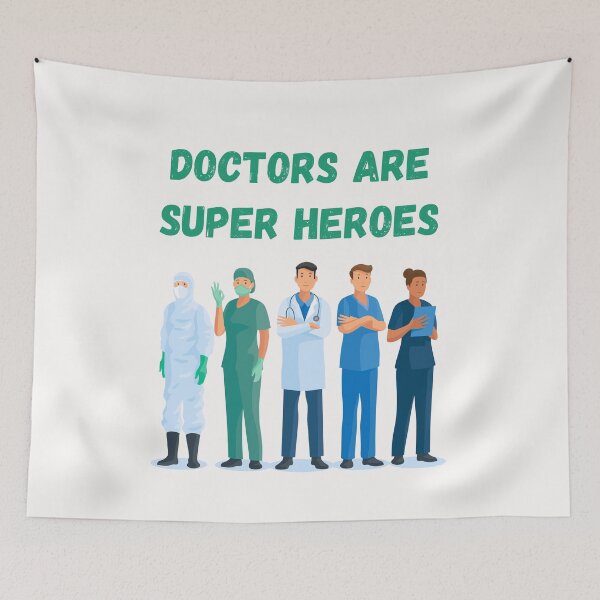 Item preview, Doctors Are Super Heroes designed and sold by Simo0455.