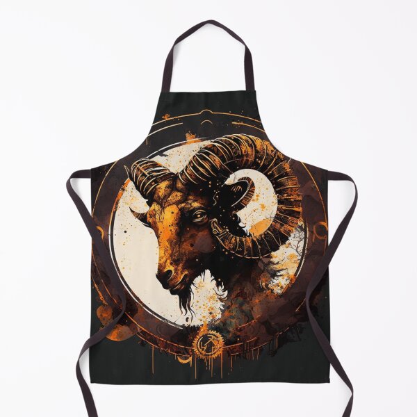 Item preview, Steampunk Astrology (Aries) #5 - Sticker and T-Shirt Design designed and sold by MindAsylum.