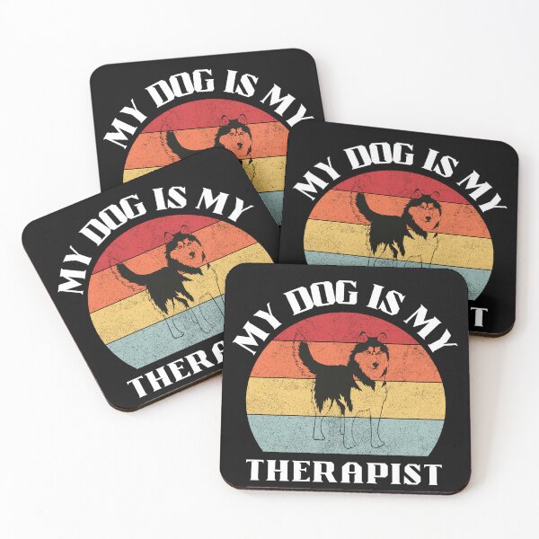 Item preview, Copy of "My dog is my therapist" designed and sold by Randy403.