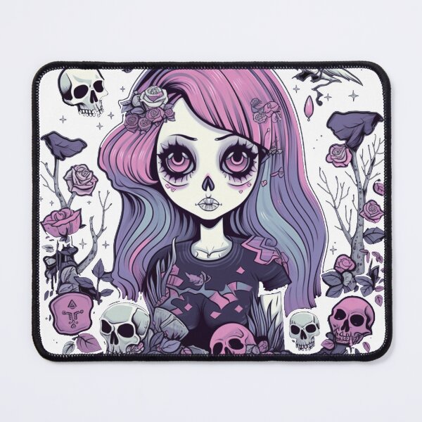 Item preview, Pastel Goth Girl Witch designed and sold by tatadonets.