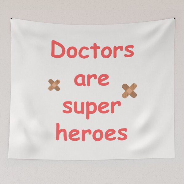 Item preview, Doctors Are Super Heroes designed and sold by Simo0455.