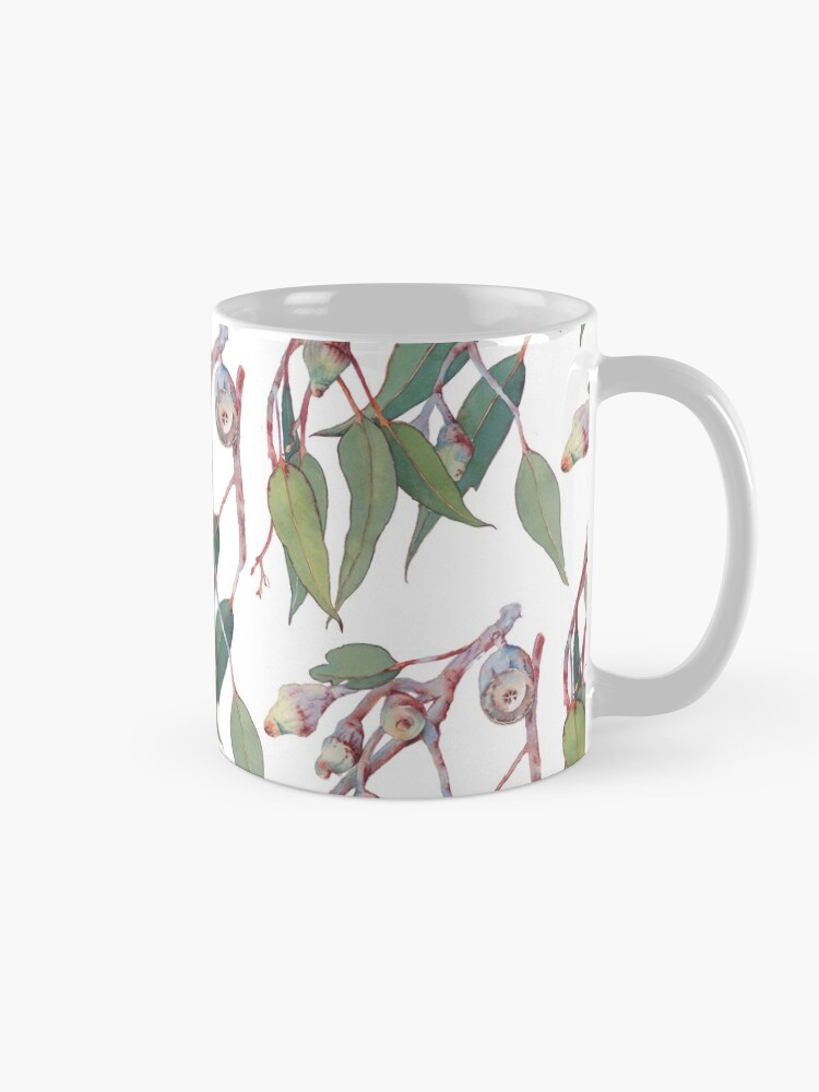 Alternate view of Australian native eucalyptus tree branch Mug