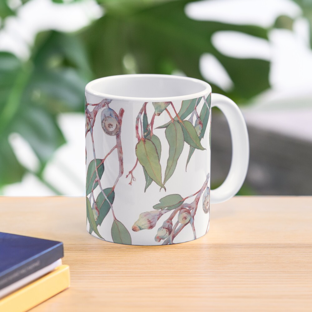 Australian native eucalyptus tree branch Mug