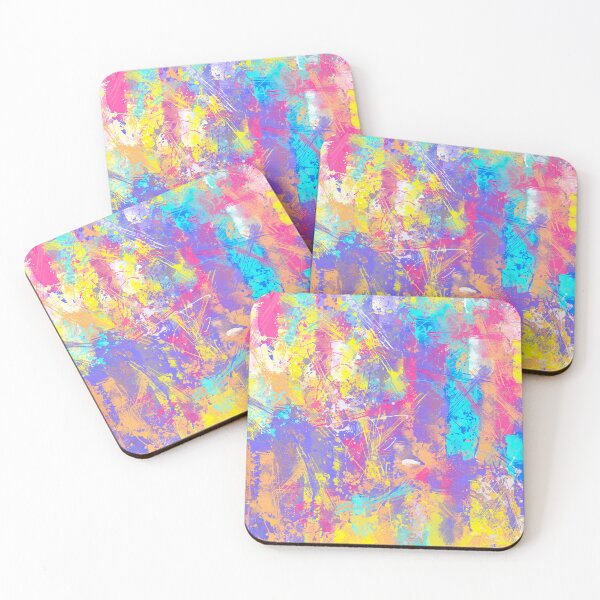 Item preview, Abstract Vibrant Multicolor Brush Strokes and Splatters 2 designed and sold by Cato99.