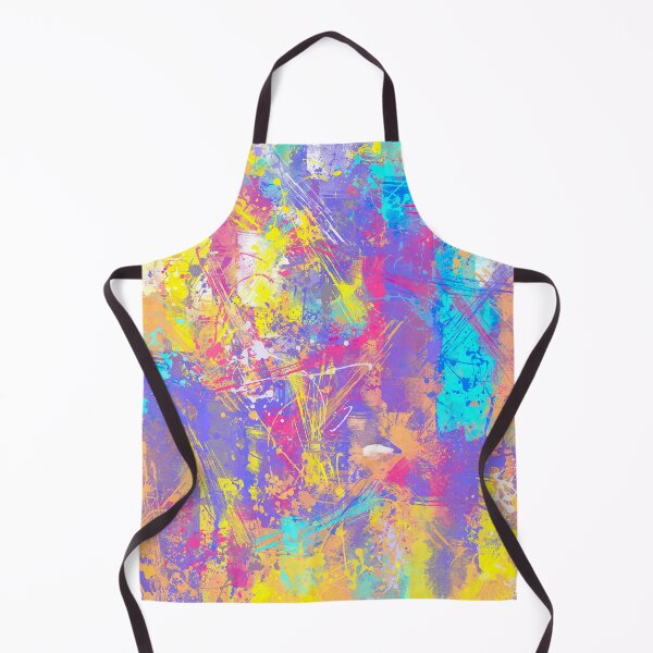 Item preview, Abstract Vibrant Multicolor Brush Strokes and Splatters 2 designed and sold by Cato99.