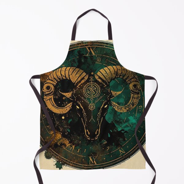 Item preview, Steampunk Astrology (Aries) #6 - Sticker and T-Shirt Design designed and sold by MindAsylum.