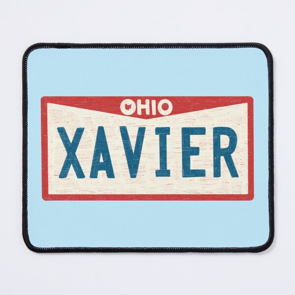 Item preview, Xavier University License Plate designed and sold by Ohmera.