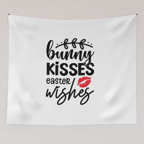 Item preview, Bunny Kisses Easter Wishes designed and sold by Gile-Shop.