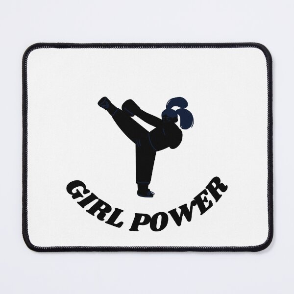 Item preview, Karate Girl Power Inspirational Quote designed and sold by HanaiPrint.